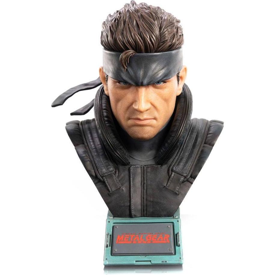 First 4 Figures Metal Gear Solid buste 1/1 Solid Snake 56 cm