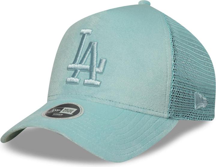 Produktbild New Era Trucker Damen Cap - Velour Los Angeles Dodgers Sky