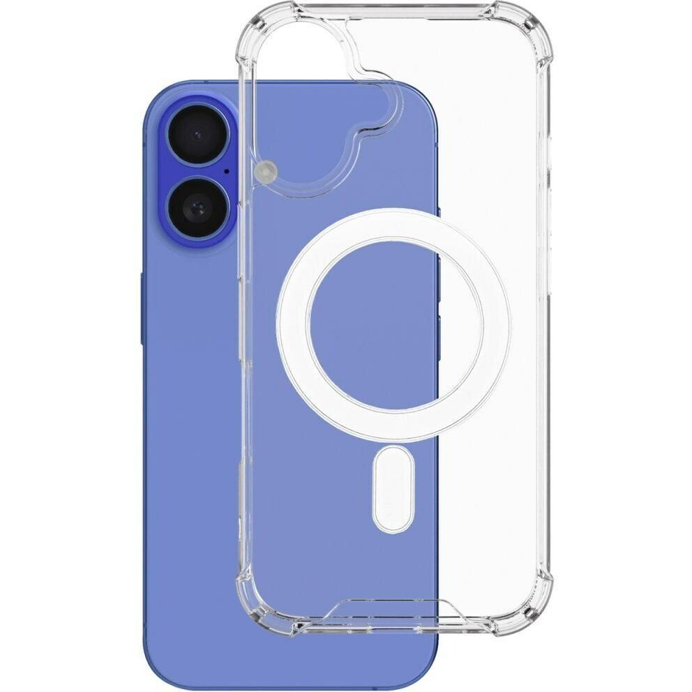 4smarts Hybrid Case Ibiza (Apple iPhone 16), Smartphone Hülle, Transparent