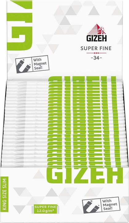 Gizeh Papers KKS SuperFine Dispaly 50pcs