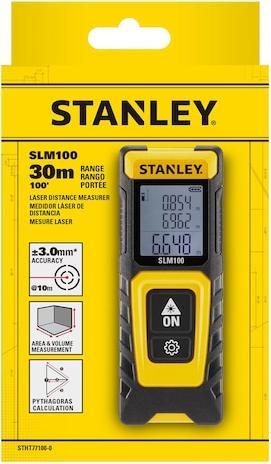 Actual product image Stanley Stan Rangefinder SLM100 up to 30m 132217 (30 m, 690 nm)