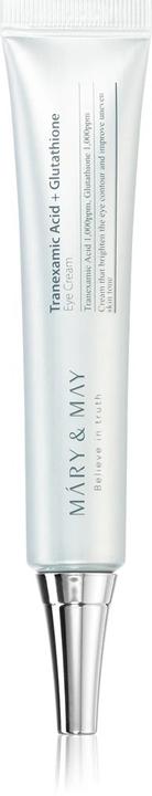 Image du produit Mary&May Acide tranexamique + glutathion (Crème pour les yeux, Journée, Nuit, 30 ml)