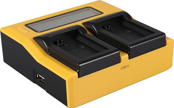 Patona Fuji NP-W126 Dual LCD (Kamera Akku Ladegerät)