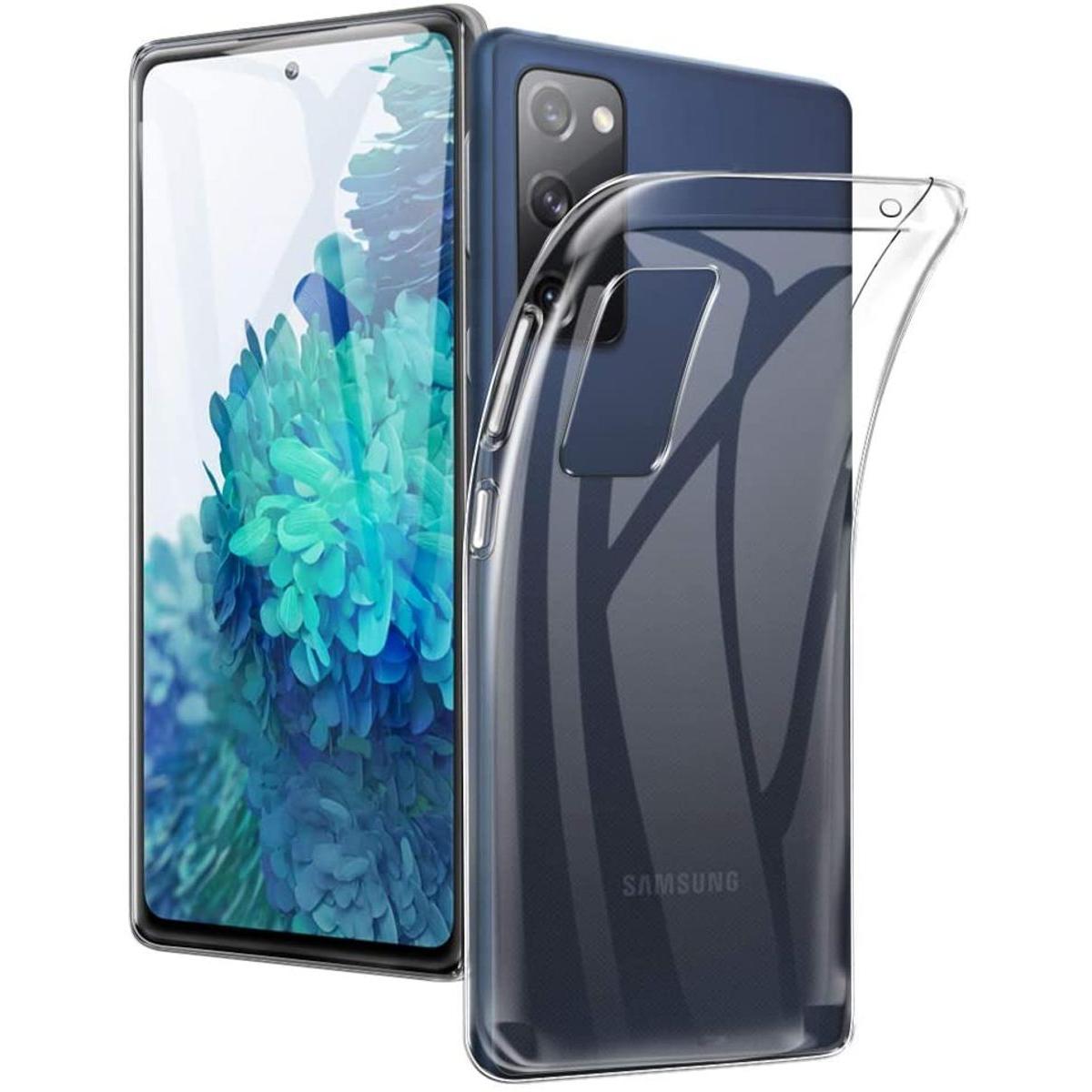 König Design Handyhülle für Samsung Galaxy S20 FE Schutzcase Backcover Bumper Transparent (Samsung Galaxy S20 FE), Smart...