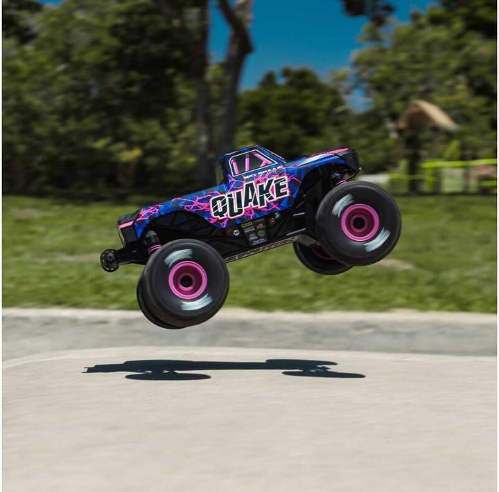 Immagine prodotto Arrma Monster Truck Quake Grom 4x4 Brushed RTR 1:16 Lila (RTR pronto all'uso)