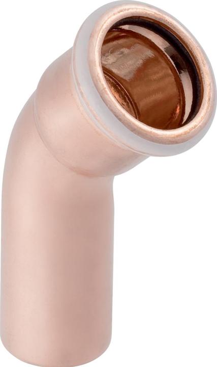 Actual product image Geberit Mapress copper - single socket elbow 45 ° d35 (10)