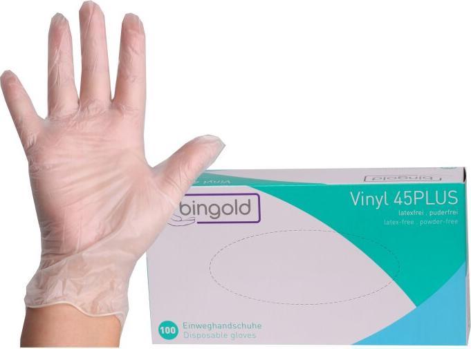 Actual product image Bingold Vinylhandschuhe (S)