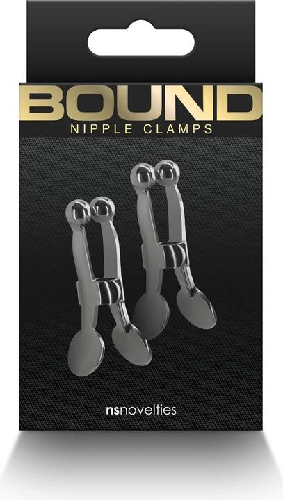 Image du produit NS Novelties Pinces à tétons Bound noir