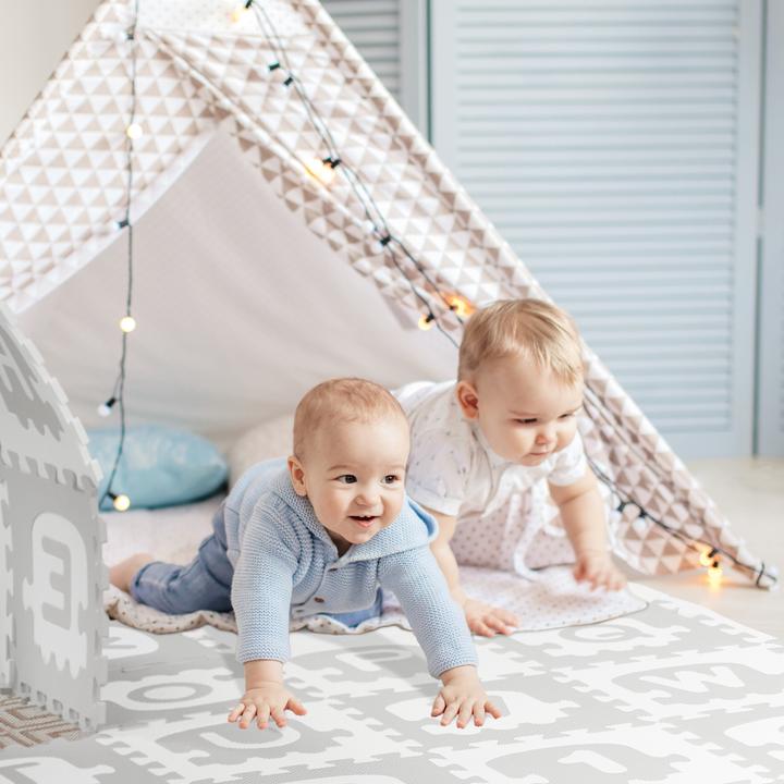 Actual product image Relaxdays 71-piece puzzle mat