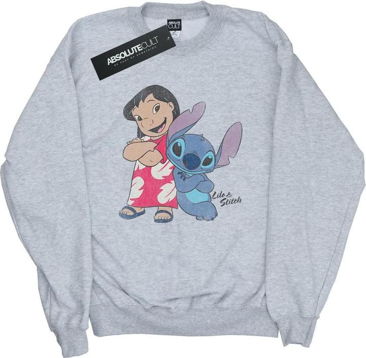 Actual product image Disney Mens Lilo And Stitch Classic Sweatshirt (M)