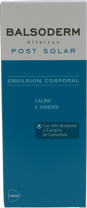 Actual product image Lacer Balsoderm Post Solar Body Emulsion 300ml (Balm, 300 ml)