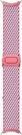 Actual product image Google Pixel Watch 3 (45mm), Woven Band, Peony (Cotton fibre, Plastic, Stainless steel)
