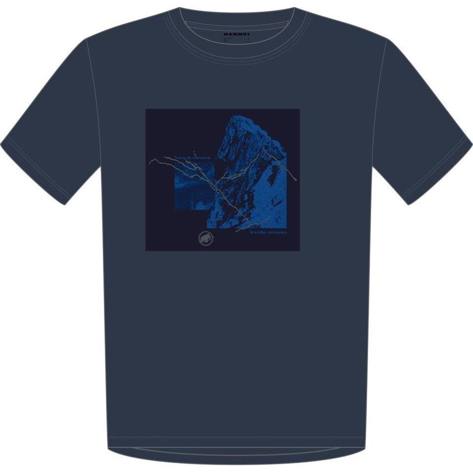 Thumbnail - Mammut, Herren, Shirt, Mountain T-Shirt 4208m, T-Shirts, Blau, (L)