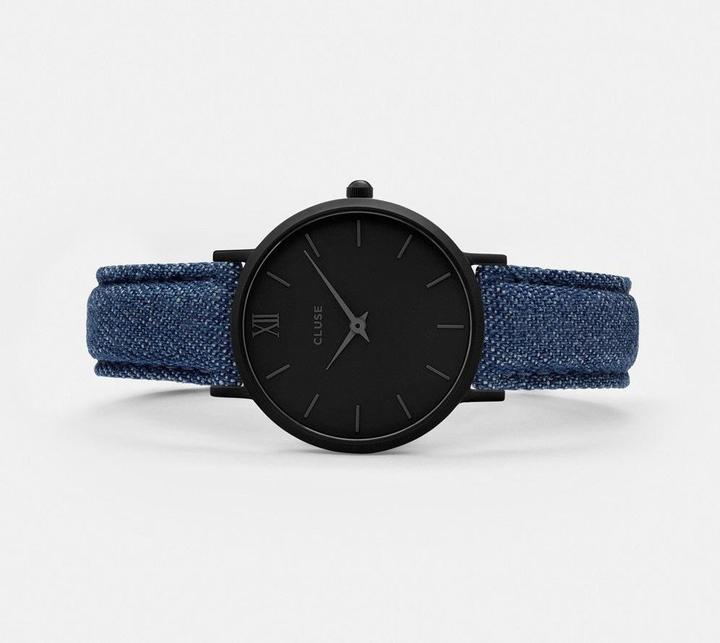 Image du produit Cluse Minuit Noir Denim (Montre analogique, 33 mm)