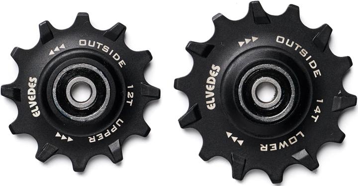 Actual product image Elvedes Exchangeable rollers 12+14T pointed/pointed