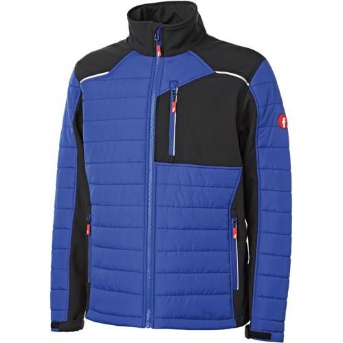 Magni, Herren, Jacke, Hybrid-Steppjacke kornblau/schwarz Gr. XL Fortis Elements (XL), Blau, XL