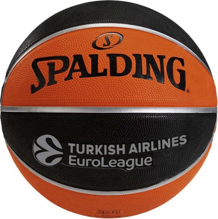 Produktbild Spalding Basketball Eurolige TF-150 orange-schwarz 84507Z (6)