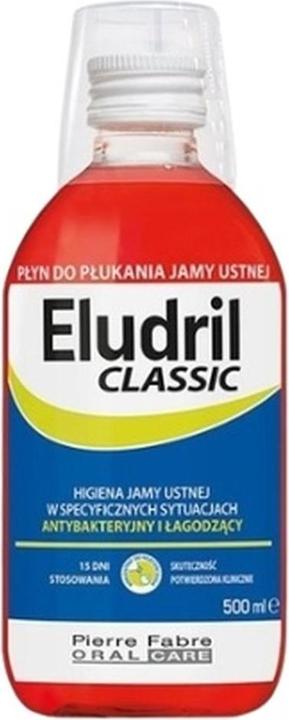 Immagine prodotto Pierre Fabre OTC ELUDRIL LIQUIDO CLASSICO 500 ml (500 ml, Collutorio)