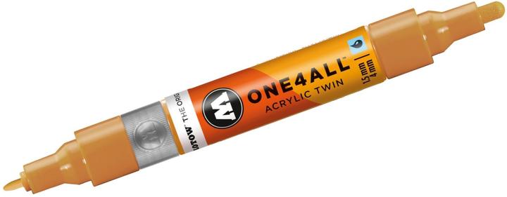 Produktbild Molotow Marqueur pour Maquettes - One4All Twin - Acrylique Brun Ocre Clair - 1,5/4mm - -208 - 15 cm (Ockerbraun hell, 4 mm, 1 x)