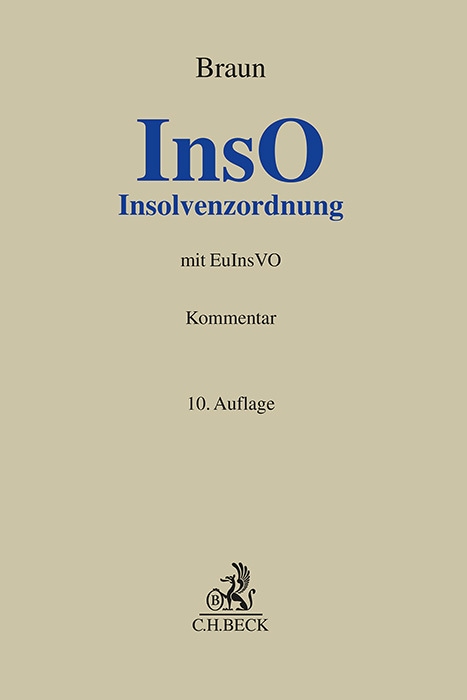 Energie-Label Insolvenzordnung (InsO) (Deutsch, Elke, Bauch, Rüdiger/Bäuerleua, 2024)