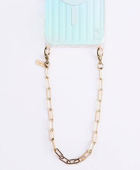 Actual product image Uniq Coehl GoldiLocks Handstrap uniwersalny sznurek do telefonu na rękę złoty/champagne go