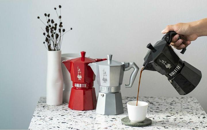 Immagine prodotto Bialetti Moka Exclusive 6 tazze rosso (6 T.)