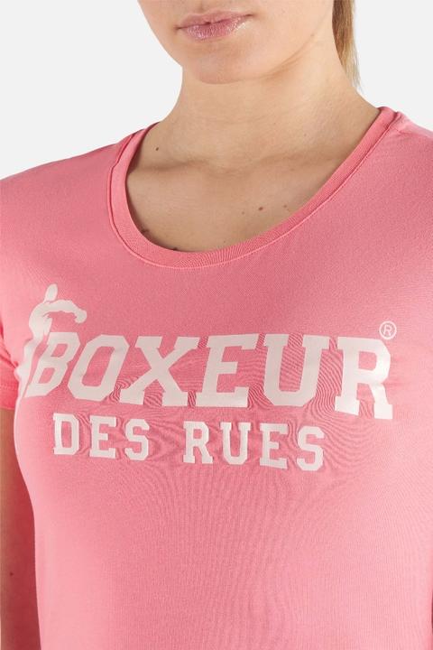 Actual product image Boxeur des Rues Basic T-Shirt With Front Logo (L)