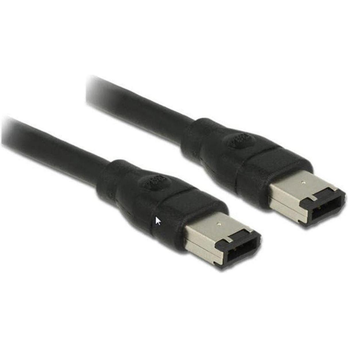 Delock Cavo FireWire IEEE 1394B 6Pol/6Pol, 3Metro (3 m, FireWire), Cavo di interfaccia