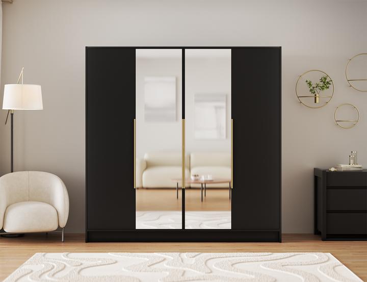 Produktbild ADRK Furniture Lunara 200 Drehtürenschrank (200 x 51 x 200 cm)