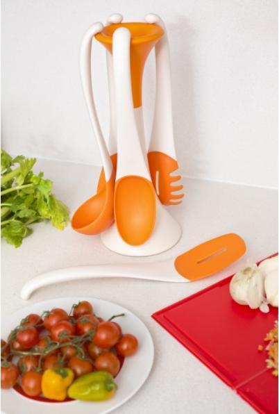 Immagine prodotto ViceVersa 5 utensili da cucina set attrazione arancione 13722