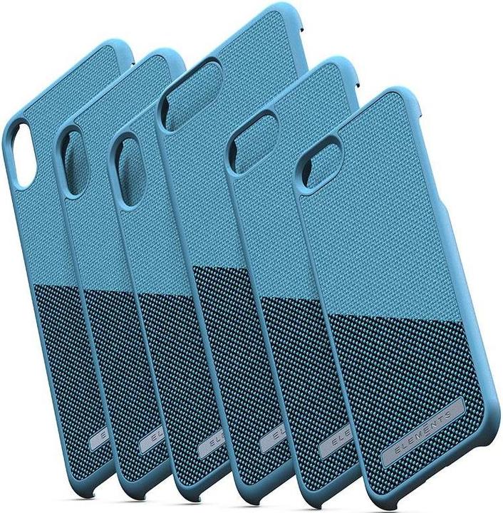 Actual product image Nordic Elements Freja English - iPhone Xs Max case (Petrol) (Apple iPhone XS Max)