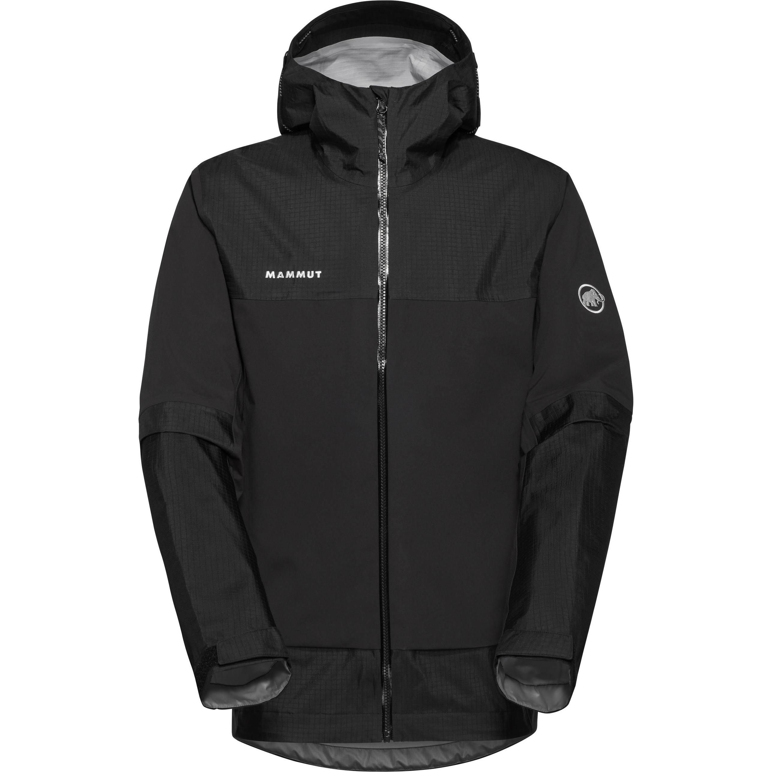 Mammut, Herren, Jacke, Ducan Guide HS Hooded Jacket Men (L), Schwarz, L