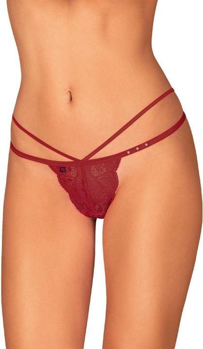 Image du produit Obsessive Ivetta String - Rouge (L)