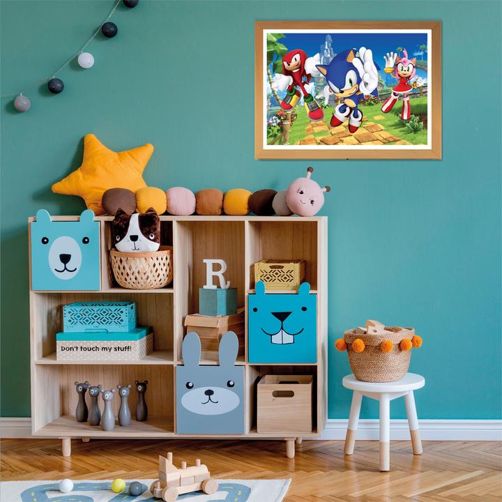 Image du produit Clementoni Puzzle - Sonic, 104st. (104 pièces)