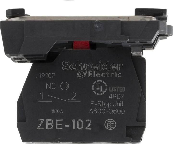 Produktbild Schneider Electric Kontaktblock mit Fixiermanschette 1NC