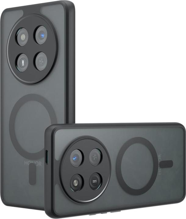 Actual product image Techsuit - PureFrost MagSafe - Honor Magic7 Lite / X9c - Frosted Black (Honor Magic7 Lite, Honor X9c)