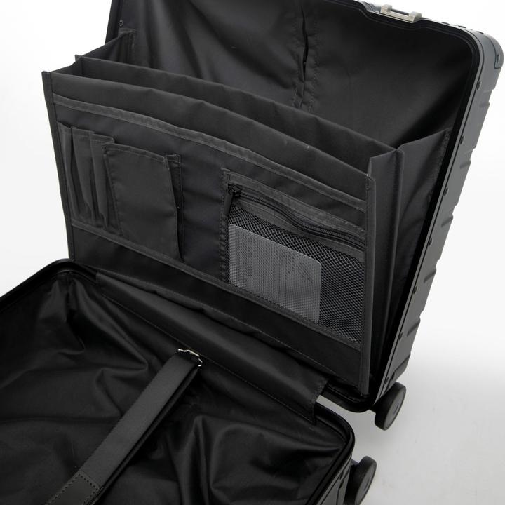 Immagine prodotto Alumaxx Trolley business per la notte, con valigetta in alluminio, argento (37 l)