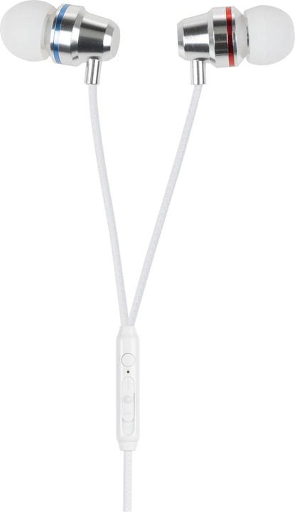 Onit In-Ear-Kopfhörer 3.5 mm Klinke Weiss (Keine Geräuschunterdrückung, Kabelgebunden)