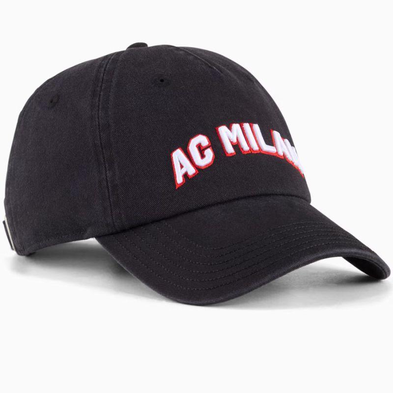 Puma, Uomini, Cappellino, Czapka AC Milan 027060-01, Nero, (Taglia unica)
