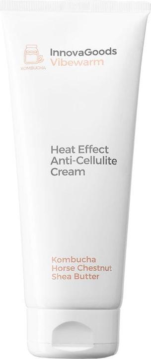 Produktbild InnovaGoods Anti-Cellulite-Creme mit Wärmeeffekt Kombucha Vibewarm 200 ml (Körpercreme, 200 ml)