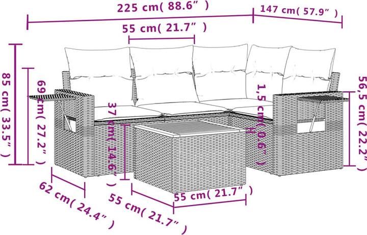 Produktbild vidaXL Brayan