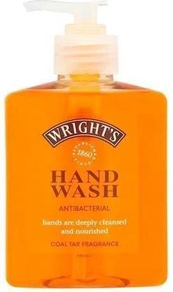 Wright's Antibacterial Coal Tar Hand Wash 250ml (Handseife Nachfüllpackung, 250 ml)