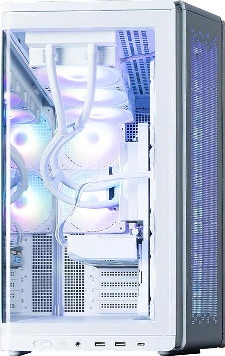 Actual product image Zalman GHE P60 White (ATX, Mini-ITX)