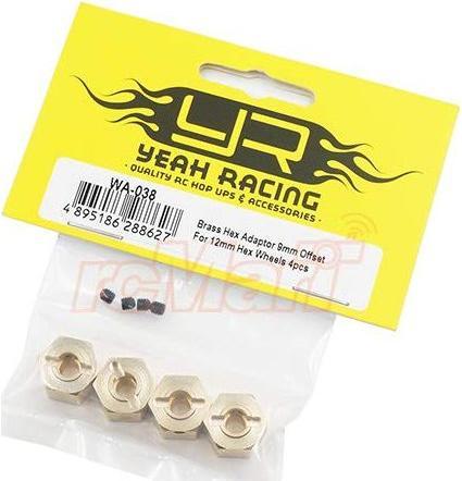 Actual product image Yeah Racing Wheel driver 9 mm offset for 12 mm hex
