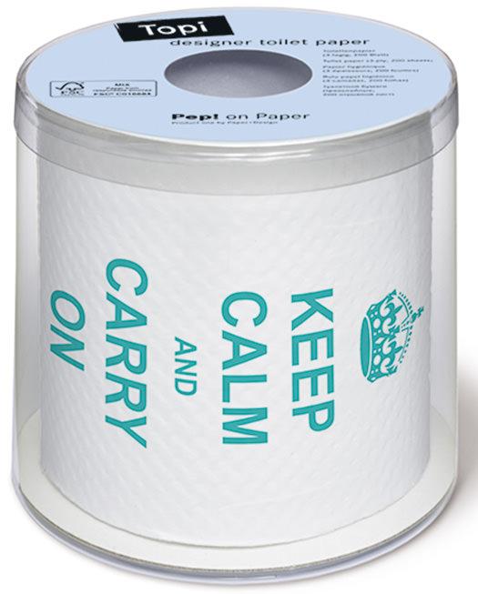 Produktbild Paper + Design Toilettenpapier Keep calm (1 x)
