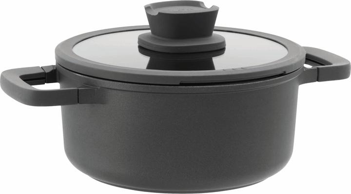 Produktbild BergHoff Kochtopf Leo Stone+ 20 cm (Kochtopf, Aluminium, 20 x 14 cm)