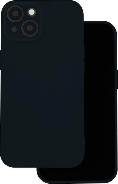 Image du produit OEM Back panel cover SILICONE case for SAMSUNG S25 black (Samsung Galaxy S25)