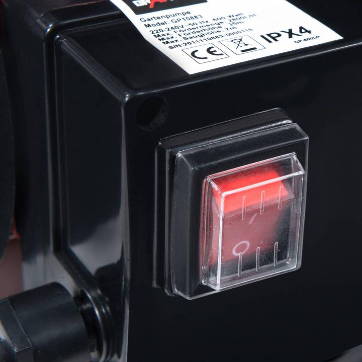 Actual product image Grafner Garden Pump 600 Watt 2800L/h GP10883 (Garden pump)
