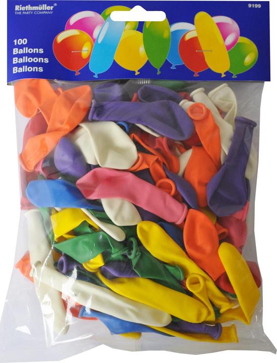 Actual product image Riethmüller Balloons assorted (10x)