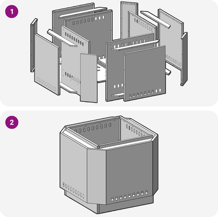 Immagine prodotto vidaXL Feuerstelle (58 cm)